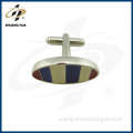 New products design wholesale zinc alloy enamel metal cufflinks manufacturer